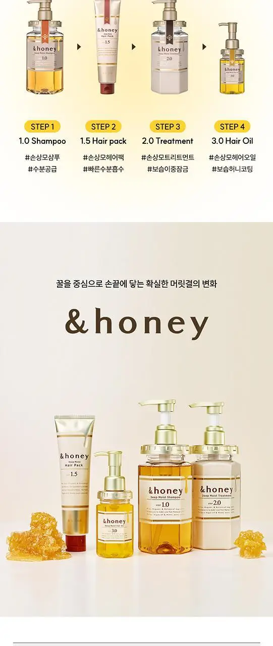 [백지헌PICK] 앤허니 모이스트 샴푸 440ml 2종 택1(딥, 멜티) 상세페이지 12